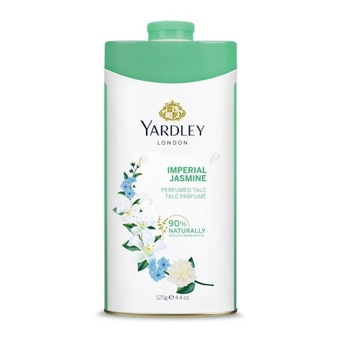 Yardley London Imperial Jasmine Talcum Powder White 125g