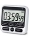 Digital Kitchen Timer with ,Mute/Loud Alarm Switch ON/Off Switch, 12 Hour Clock &amp; Alarm, Memory Function Count Up &amp; Count Down for Kids Teachers Cooking, Large LCD Display, Strong Magnet