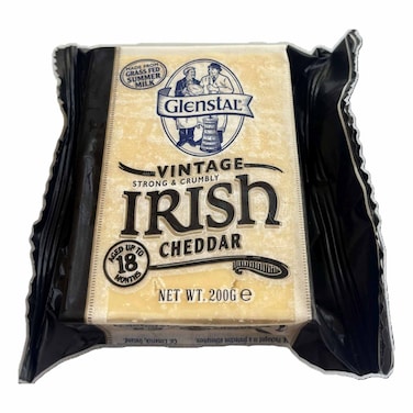 Glenstal Vintage Irish Cheddar Cheese, 200g