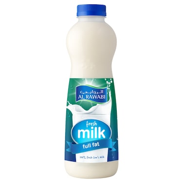 Al Rawabi Full Fat Milk, 1L