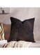 Home Ripple Glam Velvet Down Alternative Filled Cushion 50x50cm - Black