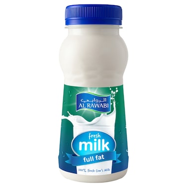 Al Rawabi Full Fat Milk, 250ml