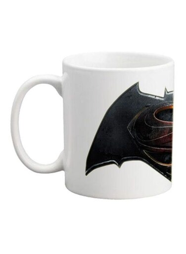 And Superman Printed Mug White/Black/Gold