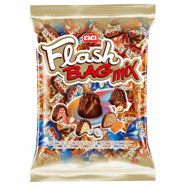 Cici Flash Mix Milk Chocolate with Crisped Rice Filling Bag, 1kg