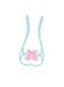 Generic Roller 4-Wheel Neck Massager Plastic Pressure Point Therapy Neck Massage Tools Neck Massage Relieve Hand/Waist/Legs Roller Massage Tool