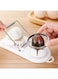 Generic 2-In-1 Egg Slicer &amp; Cutter With Holder, Stainless Steel Egg Cutter For Hard-Boiled Eggs, Avocado &amp; Soft Fruits, Kitchen Egg Slicing Tool