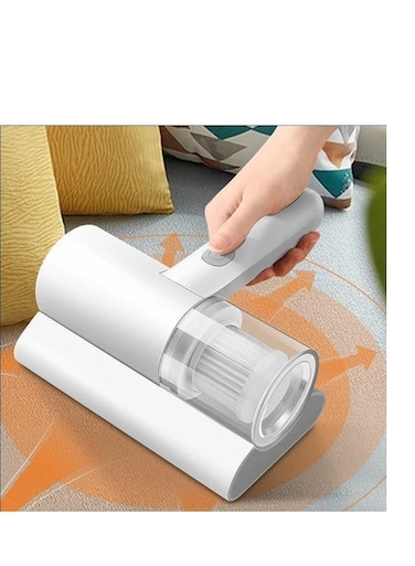 Generic Handheld Mattress Vacuum Cleaner, 1200 Mah UV Vacuum Cleaner, 10KPA Powerful Suction, Built-In Battery, Cord