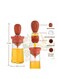 Baig Olive Oil Dispenser Bottle With Brush 2 In 1 Silicone Dropper Measuring Cooking Oil Dispenser Bottle For Kitchen Baking BBQ Tool