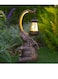 Baig Garden Solar Powered Lights Outdoor Waterproof LED Decorative Lights Retro Elephant Patio Landscape Lamp Garden Lawn Home Decor