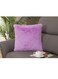 وسادة عامة مع أغطية وسائد 45*45 سم، وسائد صوفية ناعمة، غطاء وسادة من الفرو، حشوة وسادة داخلية للأريكة، وسائد سرير مخملية، غطاء وسادة، وسادة زينة صناعية، لون أرجواني