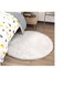Generic New Soft Artificial Sheepskin Rug Chair Cover Bedroom Mat Artificial Wool Warm Hairy Carpet Seat Textil Fur Area Rugs Home Decorate 90*90cm, Polyester, Circular