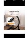Baig Sleek C-Shaped Accent Table - Space-Saving Side Table For Office And Living Room