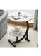 Baig Sleek C-Shaped Accent Table - Space-Saving Side Table For Office And Living Room