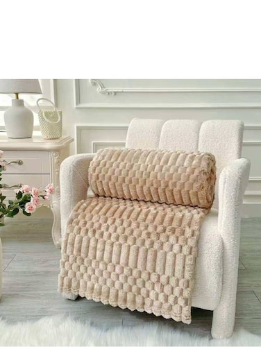 Baig Bedding Waffle Plush Multifunctional Blanket Warm Soft Tuff Blanket Suitable Velvet 200*230cm Breathable