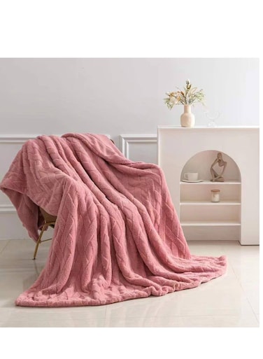 Baig Bedding Waffle Plush Multifunctional Blanket Warm Soft Tuff Blanket Suitable Velvet 200*230cm Breathable