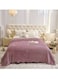 Baig Bedding Waffle Plush Multifunctional Blanket Warm Soft Tuff Blanket Suitable Velvet 200*230cm Breathable