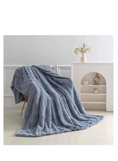 Baig Bedding Waffle Plush Multifunctional Blanket Warm Soft Tuff Blanket Suitable Velvet 200*230cm Breathable