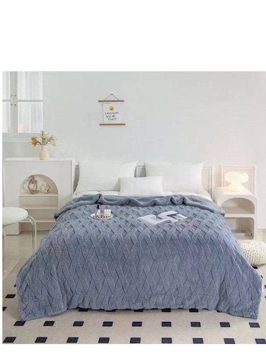 Baig Bedding Waffle Plush Multifunctional Blanket Warm Soft Tuff Blanket Suitable Velvet 200*230cm Breathable