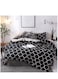 Generic Single Size Duvet Cover Sets Classic Pattern Bedding Cover Set (1 Duvet Cover 160 * 210cm +Fitted Bed Sheet 120X200 * 30cm +2 Pillowcases)