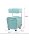Generic 2-Tier Rolling Laundry Basket &amp; Bathroom Organizer - Multi-Purpose Utility Cart With Detachable Basket And Top Shelf - Space-Saving Storage Trolley With Wheels For Laundry Room And Bathroom