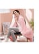Baig New Fur Throw Blankets Winter Beds Sofa Blanket Double Layer Fluffy Soft Warm Home Decor Imitated Faux Fur Mink Blanket Pink