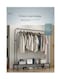 Generic Simple Coat Rack Clothing Rack Drying Rack Floor Standing Clothes Hanging Storage Home Furniture Telescopic Mobile Cloth Rail