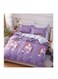 Generic Single Size Duvet Cover Sets Classic Pattern Bedding Cover Set (1 Duvet Cover 160 * 210cm +Fitted Bed Sheet 120X200 * 30cm +2 Pillowcases)