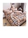 Generic Single Size Duvet Cover Sets Classic Pattern Bedding Cover Set (1 Duvet Cover 160 * 210cm +Fitted Bed Sheet 120X200 * 30cm +2 Pillowcases)