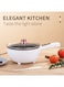 Generic 3L Multi-Function Electric Stir-Fry Meal Wok Non-Stick Frying Pan Food Steamer Smart Smoke-Free Hot Pot Stew Cooking Heater