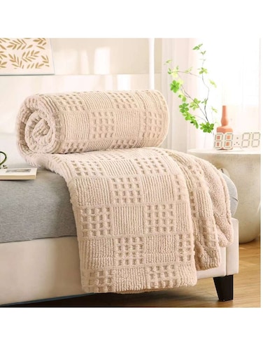 Generic Velvet Touch Blanket - Super Soft Blanket - Plush Flannel Comfort, King Size 230X200cm