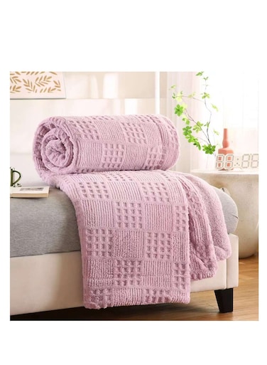 Generic Velvet Touch Blanket - Super Soft Blanket - Plush Flannel Comfort, King Size 230X200cm
