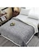 Generic Elegant Embossed Flannel Blanket - Plush, Warm &amp; Lightweight, 230X200cm
