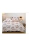 Baig Petals And Floral Designs Single-Size Duvet Cover Set, Multicolour Fitted Sheets Size 120X200 30cm Cotton Polyester 160X210cm
