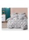 Baig Petals And Floral Designs Single-Size Duvet Cover Set, Multicolour -160X210cm, Fitted Sheets Size (120X200)+30cm Cotton+Polyester
