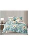 Generic 6-Piece King Size Duvet Cover Set - Botanical Leaf Design, Soft &amp; Breathable Bedding Set With Fitted Sheet And Pillowcases