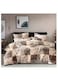 Generic 6Pcs Bedding Set Solid Color Luxury Bedding Duvet Cover Set King Size Bed Set