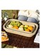 Generic Foldable Collapsible Picnic Basket Multi-Functional Water-Proof Storage With Lid Basket For Camping Outdoor