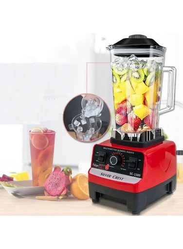 Generic High Power Professional Blender &amp; Food Processor - 4500W Heavy Duty Ice Crusher For Smoothies, Juices, And Shakes - 2L BPA-Free Pitcher With Variable Speed Control