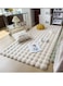 Baig Luxury Bobble Velvet Floor Rug - 180&times;60cm Soft Plush Bedside Carpet For Bedroom, Living Room, Or Dorm - Non-Slip, Soft &amp; Stylish