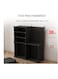 Generic Multilayer Simple Shoe Cabinet DIY Assembled Space-Saving Shoe Organizer Shelf Home Dorm Storage Closet Dustproof Shoes Rack Box