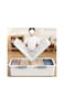 Baig Large Rolling Under Bed Storage Bin With Wheels, Sliding Underbed Plastic Containers With Lid，Organizer For Clothes