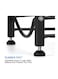 Generic 4-Tier Water Jug Holder Rack Black 13.39X40.94X13.07Inch