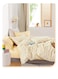 Baig 4-Piece Bedding Set - 160X210cm Quilt Cover + Fitted Sheet + 2 Pillowcases 100% Cotton