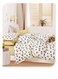 Baig 4-Piece Bedding Set - 160X210cm Quilt Cover + Fitted Sheet + 2 Pillowcases 100% Cotton