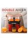 Generic Double Citrus Juicer 2 In 1 Citrus Juicer With Dual Squeezer Technology One Touch Built-In Citrus Slicer 90 Watts