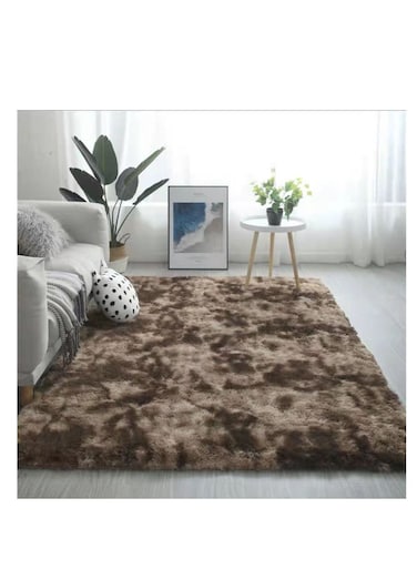 Baig Soft Touch Area Rug Bedroom Anti-Skid Yoga Carpet Shaggy Rugs Fluffy Motley Tie-Dye Carpets