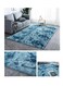 Baig Soft Touch Area Rug Bedroom Anti-Skid Yoga Carpet Shaggy Rugs Fluffy Motley Tie-Dye Carpets