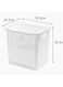 Baig Plastic Laundry Basket Super Load-Bearing Dirty Clothes Basket Multi Layer Mbined Type Toy Storage Basket With Pulley