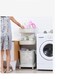 Baig Plastic Laundry Basket Super Load-Bearing Dirty Clothes Basket Multi Layer Mbined Type Toy Storage Basket With Pulley
