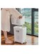 Baig Laundry Basket With Universal Wheels Hollow-Out Two-Way Rotating Laundry Basket, Plastic Extra Large Pulley, Household Storage Basket